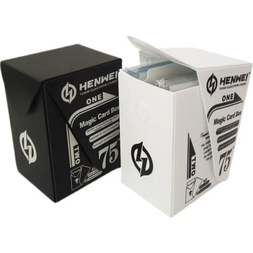 High Quality Cards Box for 75+ PCS Cards Card Case Container Holder Collection for Board Games TCG CCG MTG YuGiOh