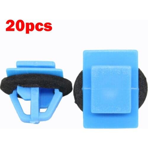 High Quality Nylon Clip With Sealer Moulding Clips Rocker Panel For Kia Hyundai 87756-1F000