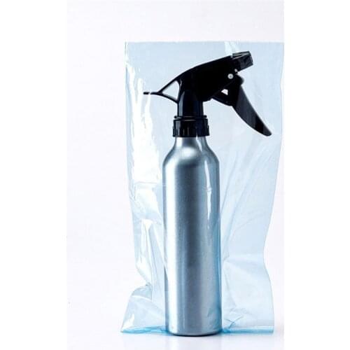 250 pcs EZ Tattoo Spray Bottle Bags Wash Bottle Disposable Cover Bags Clear/Blue 2 sizes Tattoo Supply Tattoo Accessories