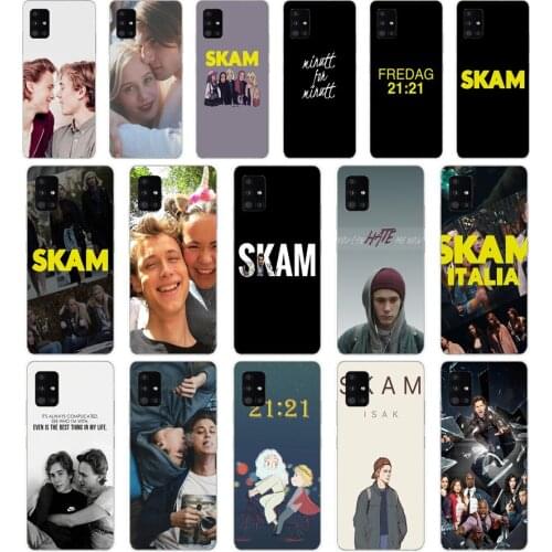 252FG Norwegian tv SKAM Soft Silicone Tpu Cover Case for Samsung Galaxy A20 A20E A20S A40 A31 A41 A51 A71 case