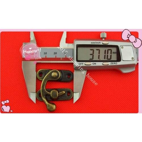 38*42MM box hook lock box wine gift box horn buckle hook lock horns medium