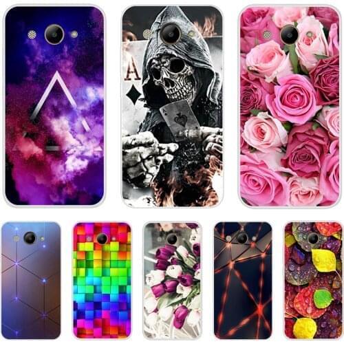 For Huawei Y3 2017 Case Soft Silicone Huawei Y3 2017 Transparent Back Cover 5.0'' TPU Y 3 2017 Phone Cases Protector