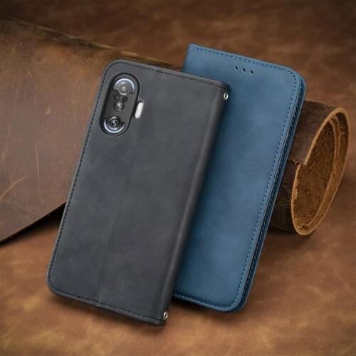 Comfortable Business Flip Wallet Leather Case for Xiaomi POCO F3 GT F 3 X3 NFC M3 Pro 5G Best Protection Phone Bag Cover