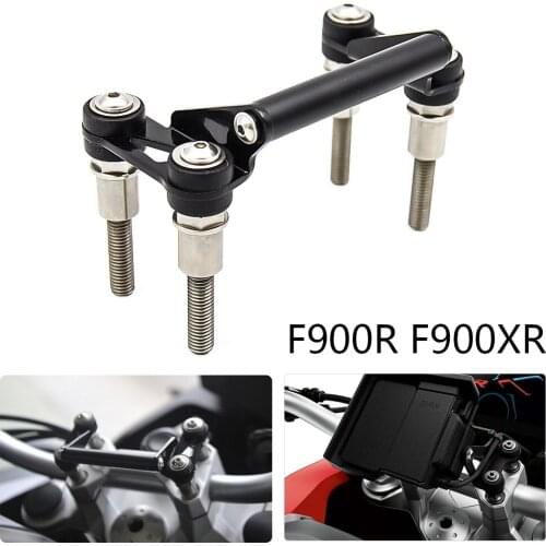 Motorcycle GPS Mount Mounting Adapter Holder Bracket 12MM Navigation Bracket For BMW F900XR F900R F 900 XR F900 R