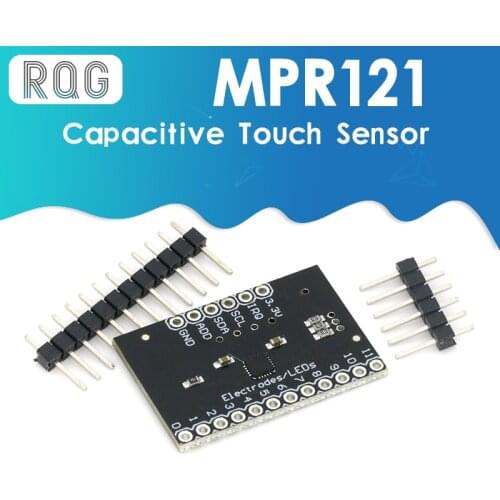 MPR121 Breakout V12 Capacitive Touch Sensor Controller Module I2C keyboard Development Board For Arduino