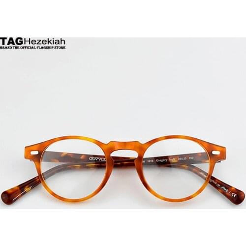 Brand optical glasses frame men ov5186 fashion Retro eye glasses frames for women Myopia computer round eyeglasses spectacles