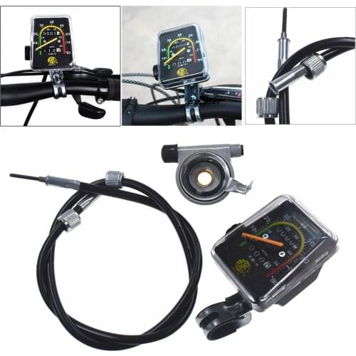 Bicycle Computer Mechanical Bike Speedometer Odometer Cycling Riding Accessories for 26"-29" Bikes
