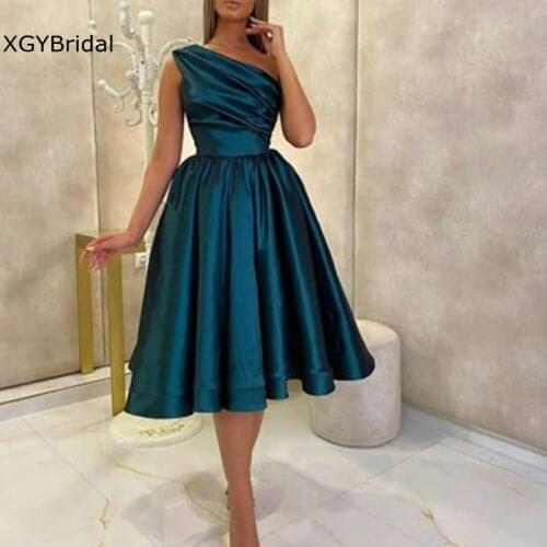 Женские коктейльные платья на одно плечо XGYBridal China At AliExpress