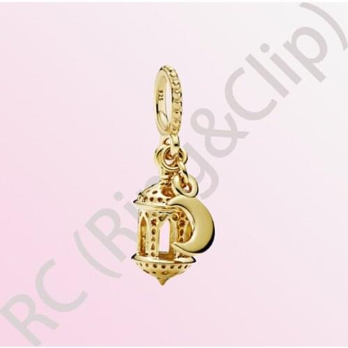 2020 New Arrival S925 Sterling Silver Beads Arabian Lantern Dangle Charms fit Original Pandora Bracelets Women DIY Jewelry