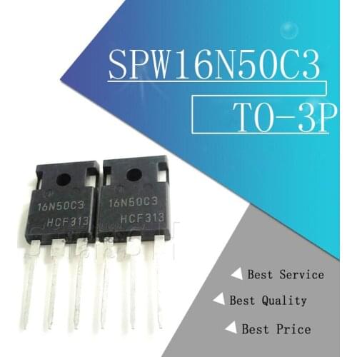 5pcs SPW16N50C3 TO-3P 16N50C3 TO3P SPW16N50 16N50