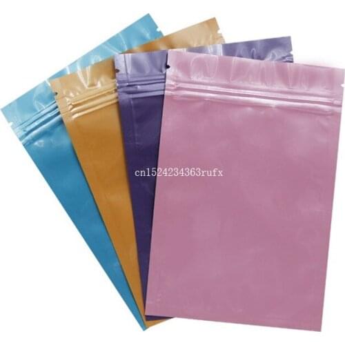 5000pcs Small Metallic Mylar Zip Bag Matt Aluminum Foil Zip Bag Flat Bottom Herbal Fidget Spinner Bag DHL Fedex Freeshipping