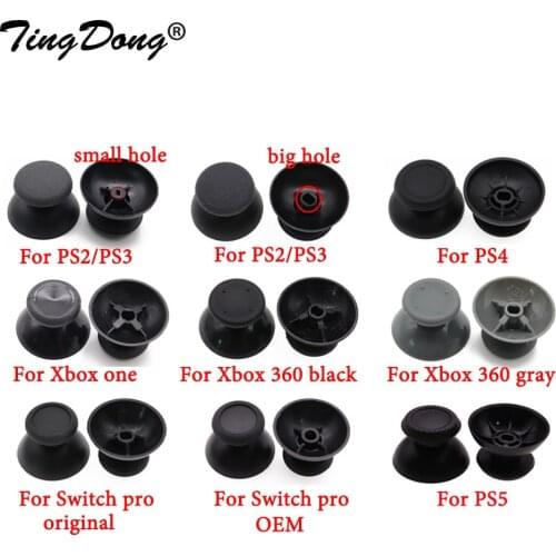 Analog Joystick Stick grip Cap for PlayStation 3 4 PS3 PS4 PS2 PS5 Xbox 360 One/For NS Switch PRO gamepad Controller handle