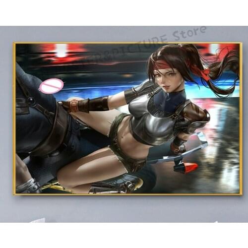 Anime Comic Sexy girl Jessie Wall Sticker Silk Poster Art Home Decoration