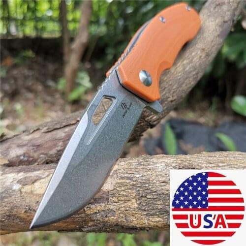 EDC Folding Knife Multi-function Tactical Knife Sharp Fruit Knives Good for Hunting Camping Survival Outdoor and Everyday Carry