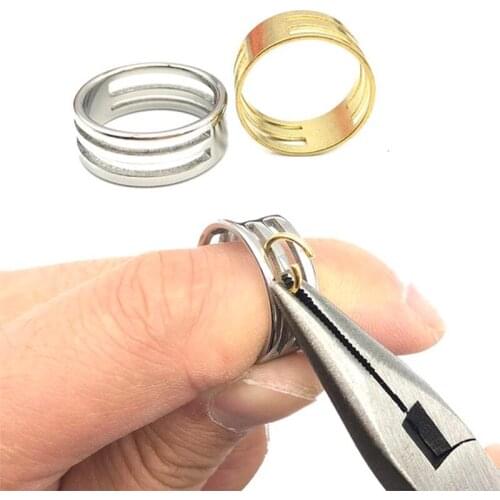 Stainless Steel Gold Jump Ring Open Rings Tool For DIY Jewelry Making Accessories Circle Bead Pliers Opening Tools Wholesale