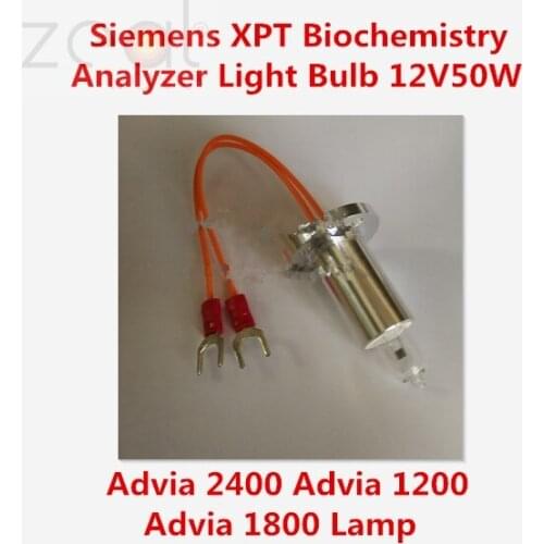 For Sie mens XPT Biochemistry Analyzer Light Bulb 12V50W Advia 2400 Advia 1200 Advia 1800 Lamp