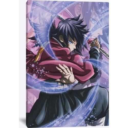 Modular Picture Nordic Style Poster Wall Art Kimetsu No Yaiba Animation TV Canvas Painting HD Wallpaper Bedroom Home Decor Print