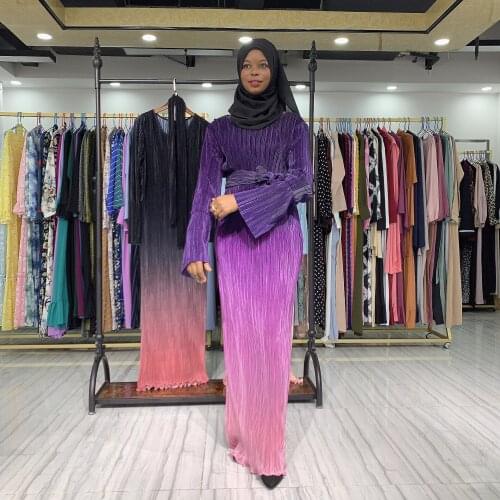 Eid Mubarak Muslim Fashion Dubai Abaya Turkey Hijab Dress Kaftan Caftan Islam Clothing Abayas For Women Robe Femme Ete Vestidos