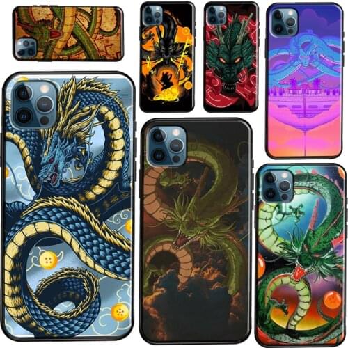 Shenron Dragon Soft Case For iPhone XR X XS Max SE 2020 12 Mini 11 Pro Max 7 8 Plus Phone Cover Coque