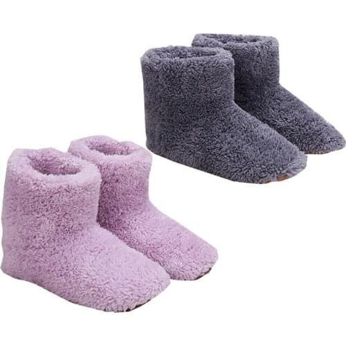 New Style Electric Heating Shoes Fashion Couple Foot Warmer