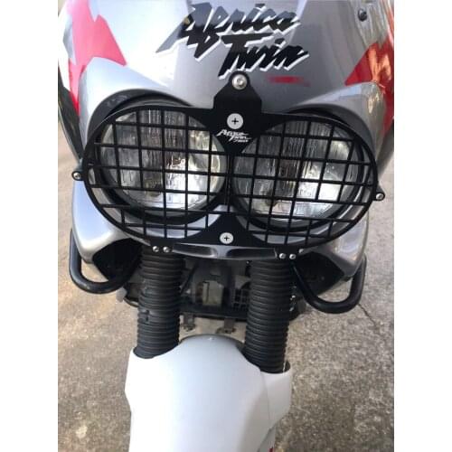 For Honda XRV750 Africa Twin 1997-2002 XRV 750 2002 2001 2000 1999 1998 1997 Headlight Grille Guard Cover Head Light Protector