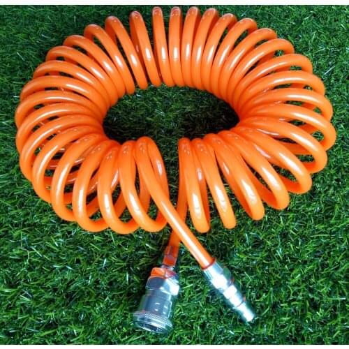Super Quality 6M 8mm x 5mm Flexible PU Hose Tube for Compressor Air Tools Pneumatic tube Recoil Air Tube