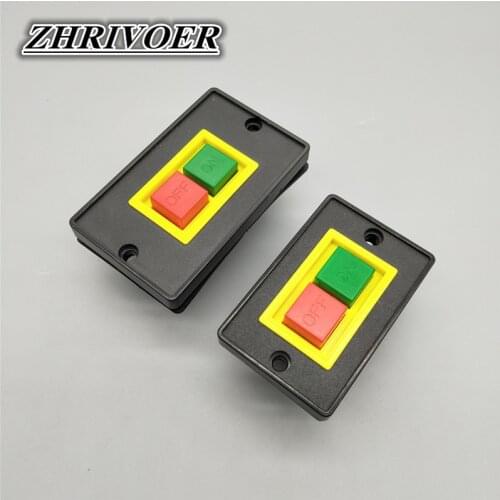 QCS1 AC 380V 2KW ON-OFF Start Stop Push Button Switch 6 Screw Terminals