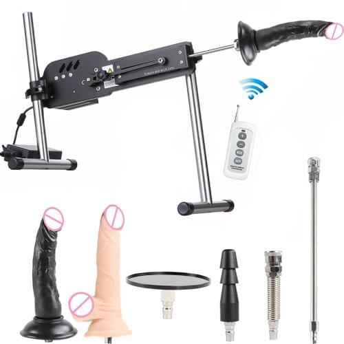 FREDORCH Sex Machine Gun with Vau-U-Lock Dildo Attachments Masturbation Machine Automatic Love Machine Remote Controller Toys