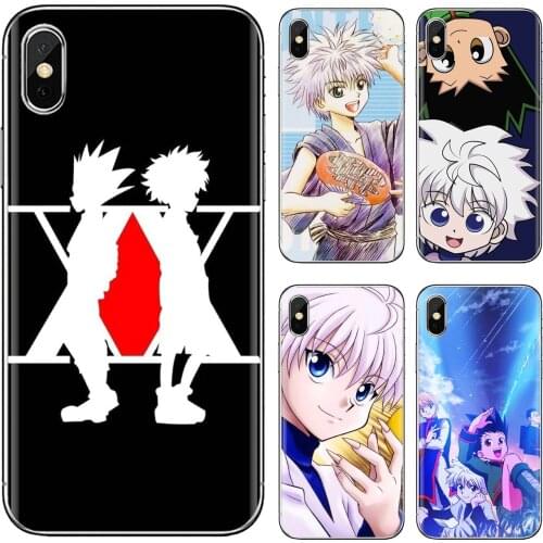 For Xiaomi poco X3 nfc F2 Pro M3 Mi 5X 6X Max Mix 1 2 2S 3 Mi5 Mi6 Mi3 Mi4 Silicone Case Hunter-Anime-C-Hunter-x