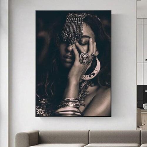 Modern Black and White Nude Women Canvas Painting Abstract Figure Posters and Prints Wall Art Picture for Living Room Home Decor