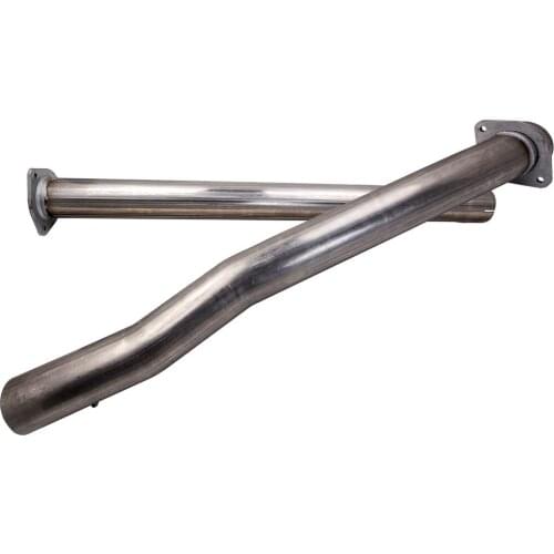 Universal 2.5" 64mm Downpipe 90 Degree T3/T4 T04E Turbo 5-Bolt Flange New