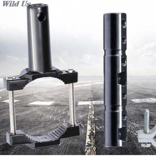 1 Set Universal Mount Bracket For Motorcycle Bumper Modified Headlight Stand Spotlight Extension Pole Frame Support Bracket