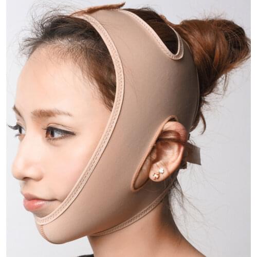 Face V Shaper Facial Slimming Bandage Relaxation Lift Up Belt Shape Lift Reduce Double Chin Face Thining Band Massage Slimmer