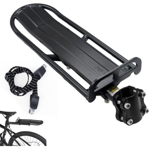 Bicycle Rear Rack Mountain Bike Flat Telescopic Carrier Bicycle Equipment Accessories Mountain Bike Rack MC889