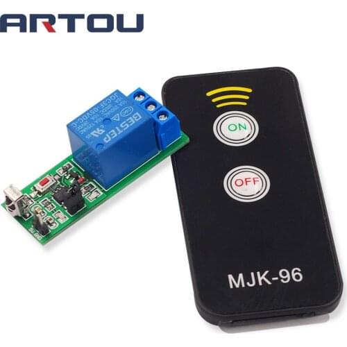 DC 5V 1 Channel Relay Module Infrared IR Remote Switch Control 1 CH Relay Driving Board Controller for Electronic DIY
