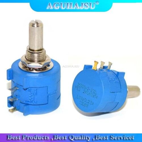 1PCS 3590S-2-103L 3590S 10K ohm 3590S-2-103 3590S-103 Precision Multiturn Potentiometer 10 Ring Adjustable Resistor