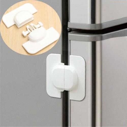 1PCS Cabinet Door Drawers Refrigerator Toilet Safety Plastic Lock For Child Kid Baby Safety Lock Cabinet Locks