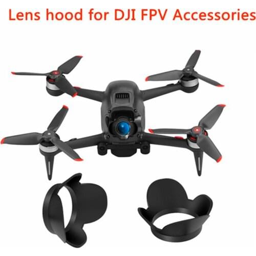 1*Sunshade Anti-glare Lens Cover Gimbal Protective Lens Hood For DJI FPV Combo