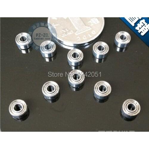 10PCS MR72 MR72ZZ ball bearing 2*7*3 mm deep groove ball bearing