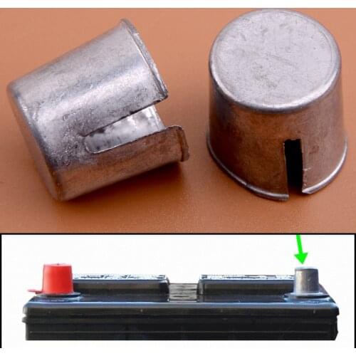 2pcs Universal Car Battery Post Lead Shim for Repairing Worn Down Battery Posts to the Correct Size Accessories
