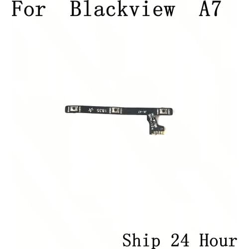 Blackview A7 Original Used Power On Off Button+Volume Key Flex Cable FPC For Blackview A7 MTK6737 5.0" 1280x720 Smartphone