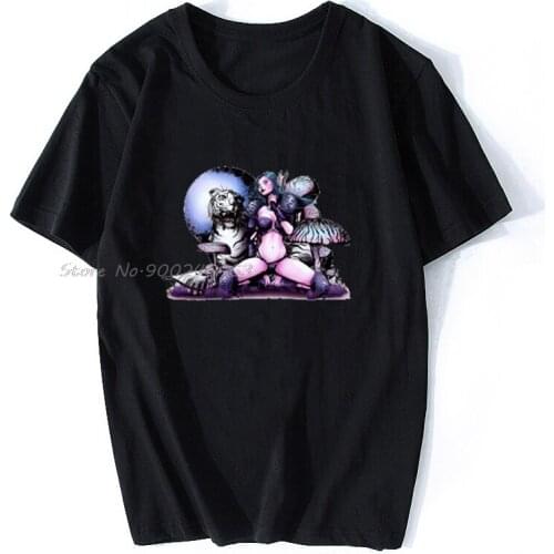 Men t-shirt Dark Elf Tshirt Women T Shirt Men Cotton Tees Tops Hip Hop Harajuku Streetwear