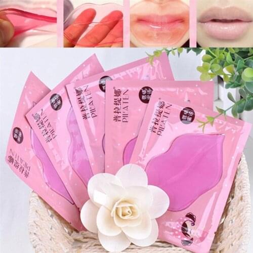 Lip Gel Mask Pads For Hydrating Exfoliating Remove Lines Blemishes Lighten Lip Collagen Mask Patch Lips Care Moisturize