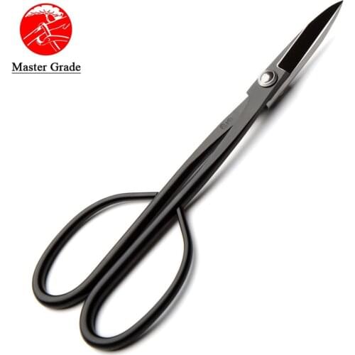 Master Grade 210 Mm Long Handle Forged Bonsai Scissors Made By High-Carbon Alloy Steel From TianBonsai