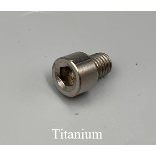 M8 M10 OD 95mm 100mm 105mm 110mm 115mm 120mm Length TA2 Titanium Cap Allen Head Screw Inner Hex Hexagonal Socket Bolt