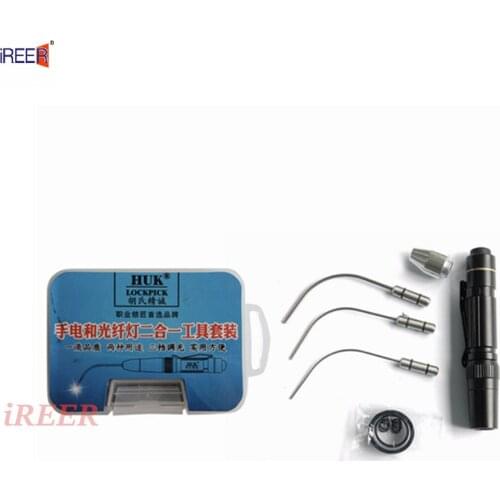 Huk Mini Fiber Optic Light auto Locksmith Tools kit With High Brightness For professinal locksmith