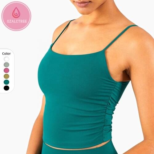OzalCtree Yoga Bra Fitness Women Running Gym Tank Top Sports Bra