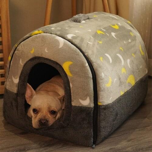Removable Cat Bed House Kennel Winter Pet Bed Cat Tent Dog Bed Sofa Warm Dog House Pet Products Cat House Cat Accessories Pet