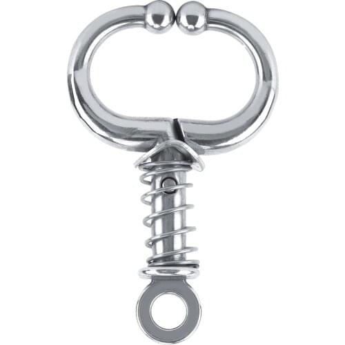 Stainless Steel Bull Cow Cattle Nose Ring Spring Nose Pliers Husbandry Accessory Automatic Locking