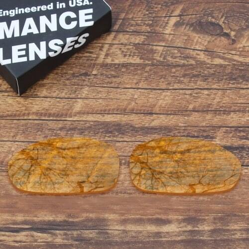 ToughAsNails Resist Seawater Corrosion Polarized Replacement Lenses for Oakley Juliet Sunglasses Clear Yellow (Lens Only)